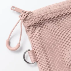 Étui en polyester à double fermeture éclair M