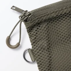 Étui en polyester à double fermeture éclair M