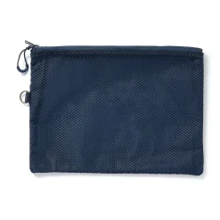 Étui en polyester à double fermeture éclair L