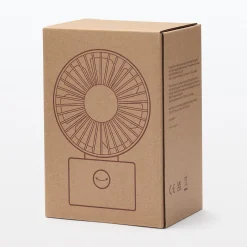 Ventilateur de bureau oscillant port USB Blanc