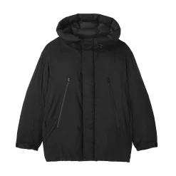 Veste à capuche en duvet pour homme