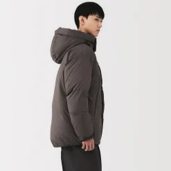 Veste à capuche en duvet pour homme