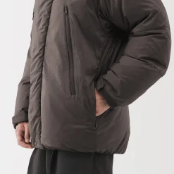 Veste à capuche en duvet pour homme