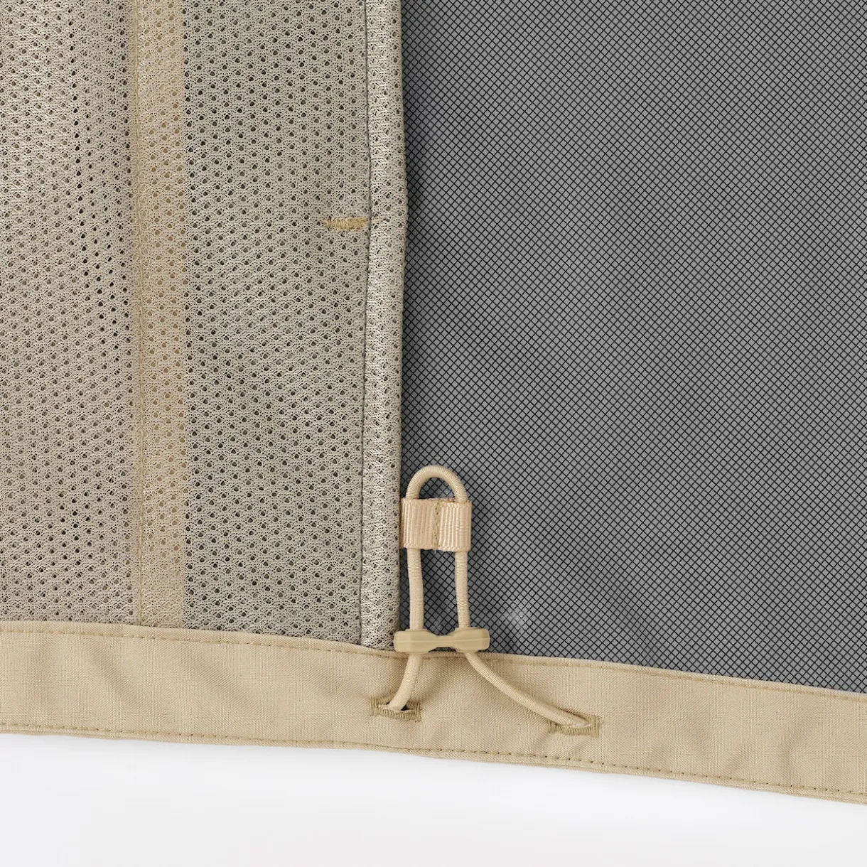 Veste à capuche en polyester déperlante pour homme