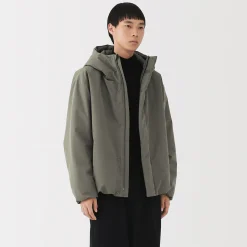Veste à capuche en polyester pour homme