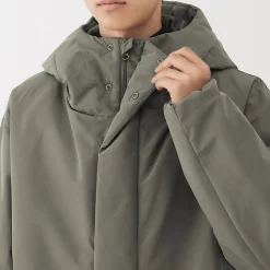 Veste à capuche en polyester pour homme