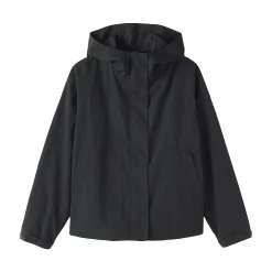 Veste à capuche pliante et déperlante pour femme