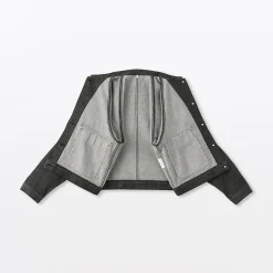 Veste de travail denim en kapok mélangé pour femme