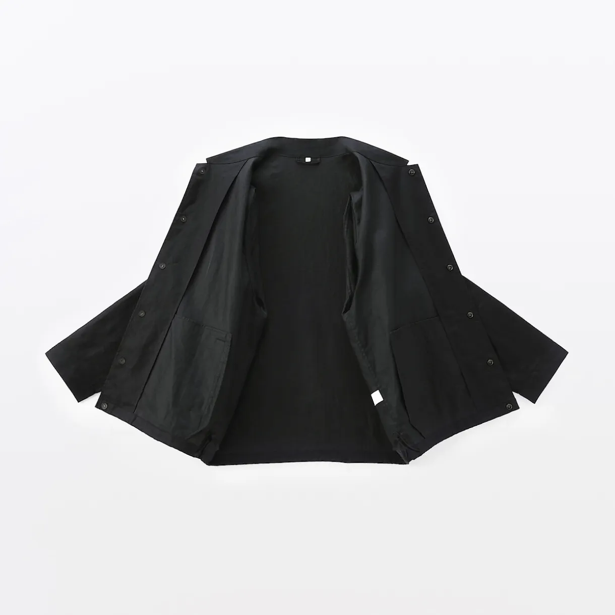 Veste en lin avec cordon de serrage pour homme