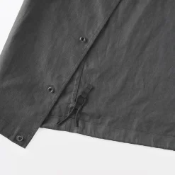 Veste en lin avec cordon de serrage pour homme