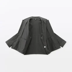 Veste en lin avec cordon de serrage pour homme