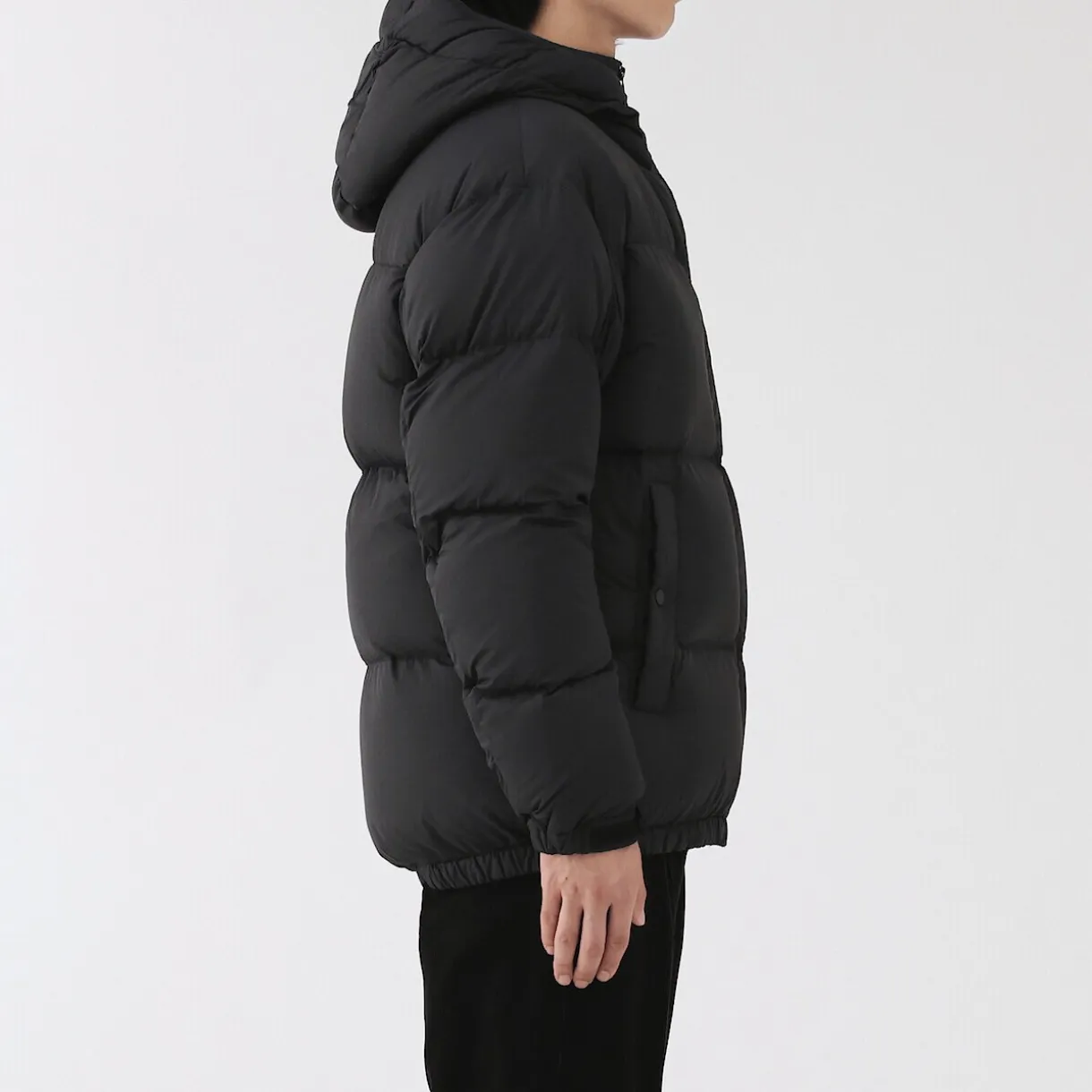 Veste imperméable à capuche pour homme