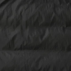 Veste légère pliable en nylon recyclé sans col pour femme