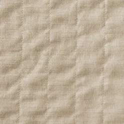 Veste matelassée en gaze double de kapok mélangé pour femme