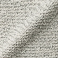 Veste tricotée bouclée en mélange de coton pour femme