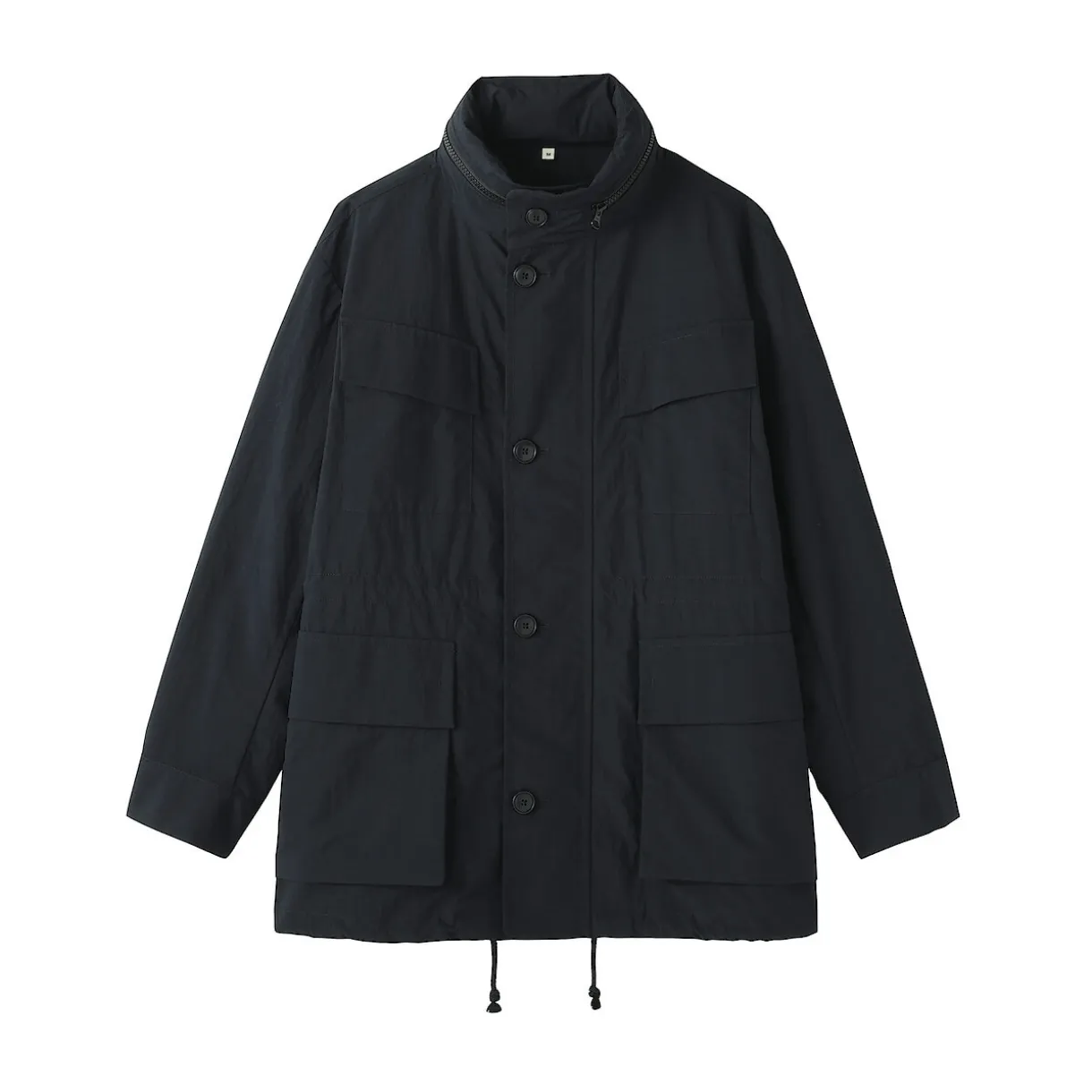 Veste utilitaire en nylon à la teinture naturelle pour femme